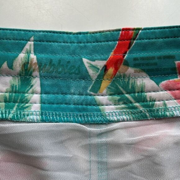 Chubbies Brief Lined Tropical Floral Swim Trunks Mens L 6 Inseam - Picture 2 of 7
